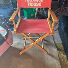 Vintage Maxwell House Advertising Directors Chair