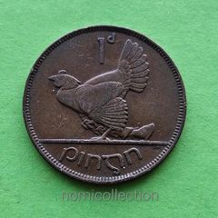 Ireland 1937 year Bronze Penny.
