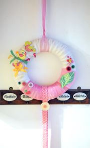Easter door wreath