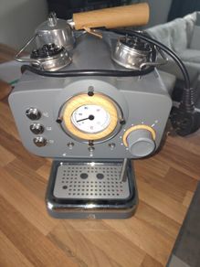 Swan Espresso Machine with Milk Frother