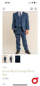 Boys Three Piece Communion Suit - Cavani