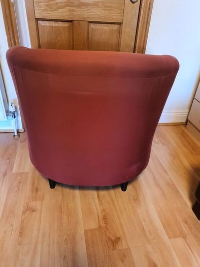 Red armchair