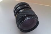Exakta 35-70mm manual focus zoom lens.