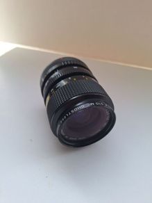 Exakta 35-70mm manual focus zoom lens.