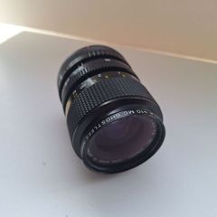 Exakta 35-70mm manual focus zoom lens.
