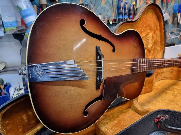 1958 Hofner Congress archtop guitar