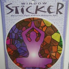 Window sticker, Stained glass effect, Window decor