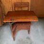 Vintage 1920's American Oak Childs desk Image 6