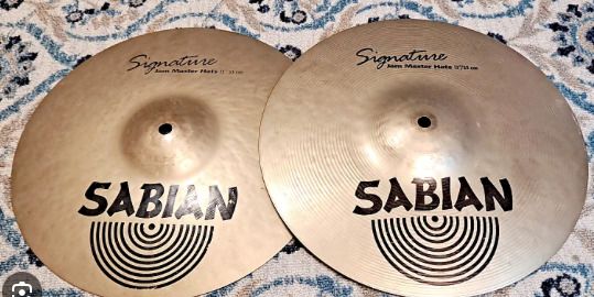 Sabian 13" Signature Dave Garibaldi Jam Master Hi-Hat Cymbals