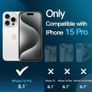 Screen Protector for iPhone 15 Pro 6.1-Inch, Tempered Glass Film with Easy Installation Tool, Case-Friendly, HD Clear, 3-Pack Image 2