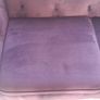 2 seater Chesterfield couch / 2 seater sofa Dfs,  73 cm h x 207 cm w x 98 cm depth Image 2