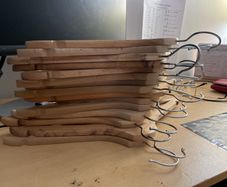 Wood hangers