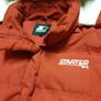 Womens STARTER padded puffer jacket coat size 10 medium detachable hood Image 4