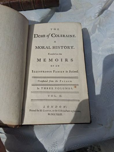 9 X Georgian Leatherbound Books(Some Irish Interest)