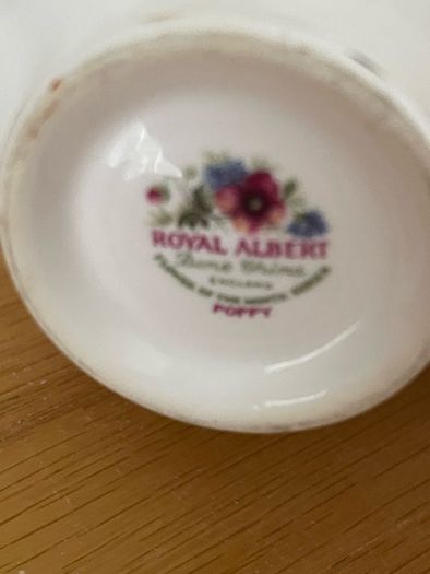 Royal Albert flower of the month May and August