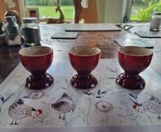 3 Le Creuset Egg Cups