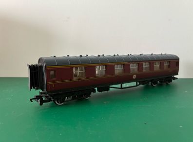 Two OO Gauge Red Passenger Coaches