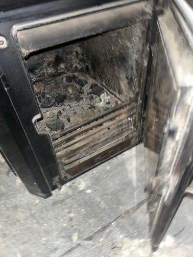 Stanley Stove with back boiler
