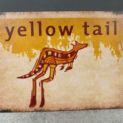 Yellow Tail Wines Tin Metal Sign