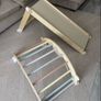wooden slide and climbing frame Image 2