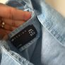 Woman  mini Denim dress Image 5