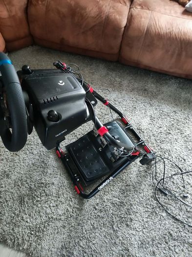 Logitech G G923 Racing Wheel and Pedals, Gear stick and stand