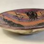 Vintage Hand Decorated Etched Soapstone Dish. Image 4