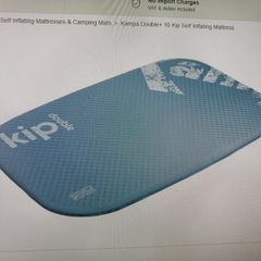 Kampa Kip Double + Self inflating mattress