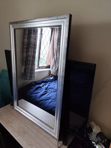 Silver Mirror 86x61cm