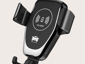 Wireless Auto Clamping 360 Rotate Car Fast Charger Phone Holder Air Vent Mount