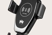 Wireless Auto Clamping 360 Rotate Car Fast Charger Phone Holder Air Vent Mount
