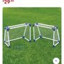 Junior football goals portable set Image 2