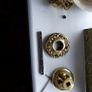 Lions head brass door handle Image 3