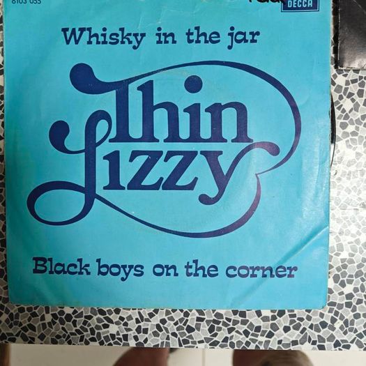 Thin Lizzy, Phil Lynott, 5 x Dutch PS 7" singles