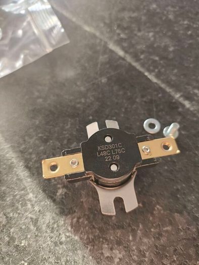 Electric shower thermal switch
