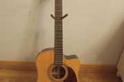 Vintage electro-acoustic guitar