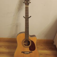 Vintage electro-acoustic guitar
