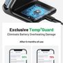 Wireless Charger, 15W Fast Wireless Charging Stand Qi Certified Sleep-friendly Adaptive Light & Dual Charging Modes for iPhone 15 14 13 12 11 Pro Max XR Plus Samsung S23 S22 Google Pixel LG etc Image 2