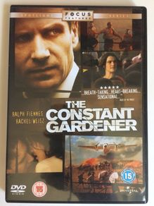 The Constant Gardner [2005] Ralph Fiennes & Rachel Weisz [Movie DVD] Academy Award Winner