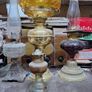 Variety of old oil lamps Image 2