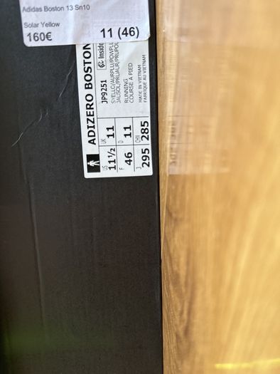 Adidas Adizero Boston 13 - UK Size 11