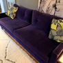 Velvet 3 seater Sofa Image 3