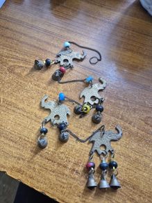 Vintage Brass Elephant Windchime