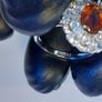 Citrine 0.7 ct Ring 925 Silver New Image 2