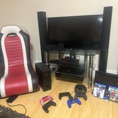 Xbox one Ps4 TV Controllers Games Gaming chair
