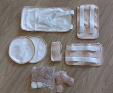 Brand new Caster oil cloths pack