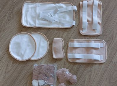 Brand new Caster oil cloths pack