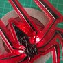 Spider-Man Black Suit Figure + Web Disc Launcher Bundle Image 2
