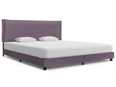 Bed Frame Taupe Fabric 180x200 cm 6FT Super King