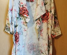 River Island floral print jacket UK10-12
